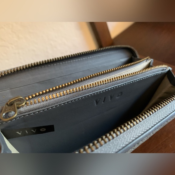 Shagreen (real stingray) wallet, NWOT - Picture 4 of 8